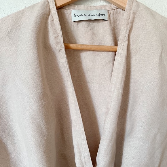 Love & Confuse Aurora Linen Jumpsuit - Picture 7 of 9